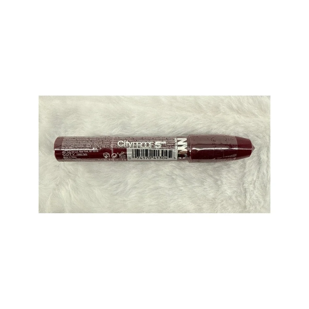 NYC City Proof 5HR Intense Lip Color 031 Gramercy Park Plum Lip Crayon New